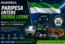 PariPesa enters Sierra Leone with a licensed betting and casino operation