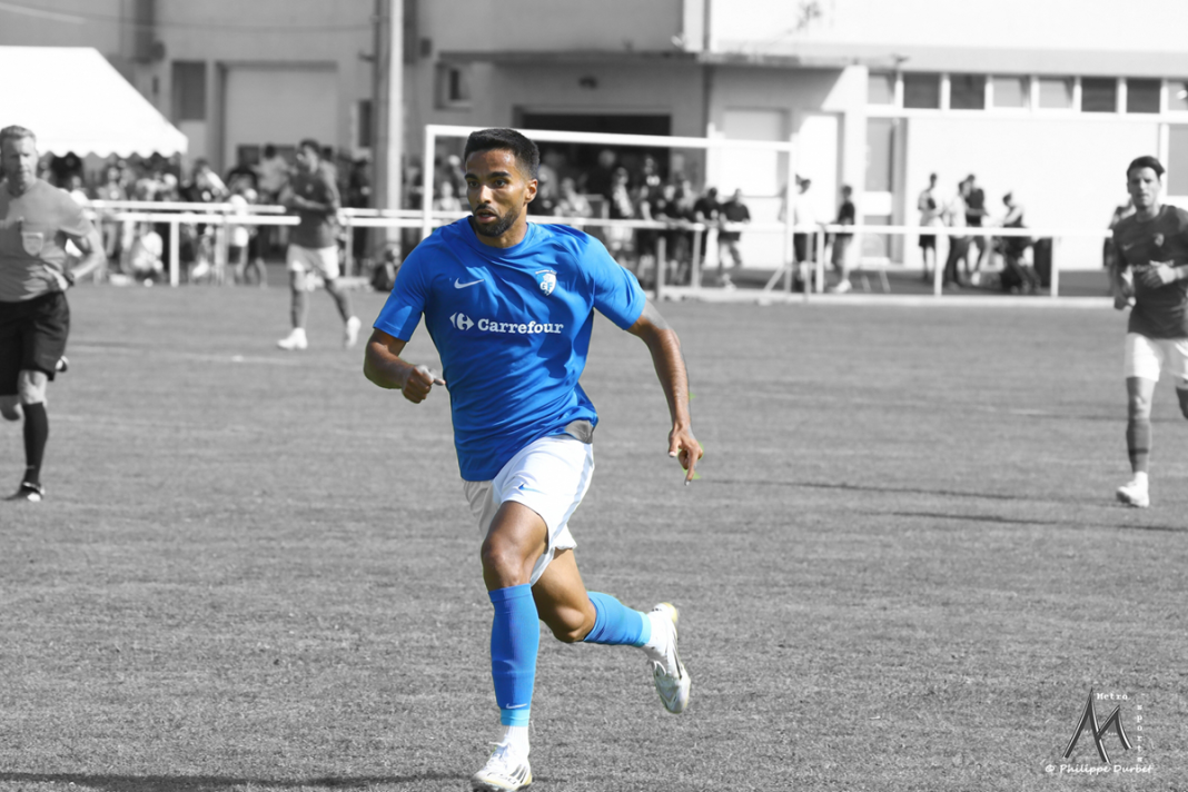 Matthéo Xantippe lors de GF38 - Bourg-Péronnas