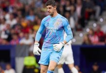 Thibaut Courtois retrouve sa place dans le onze du Real Madrid